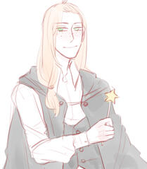 Leon with a star wand